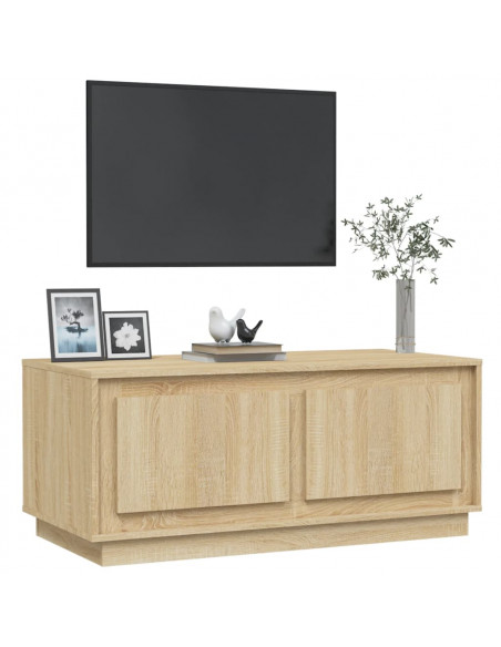 Tavolino da Salotto Rovere Sonoma 102x50x44cm Legno Multistrato