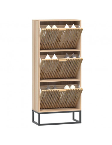 Scarpiera 52x25x120 cm in Legno Multistrato