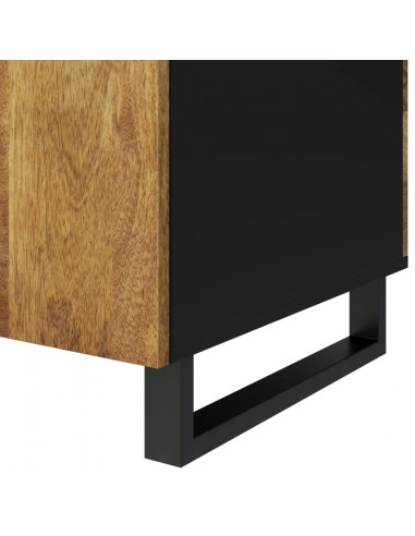 Tavolino da Soggiorno 100x54x40 cm Massello Mango e Multistrato