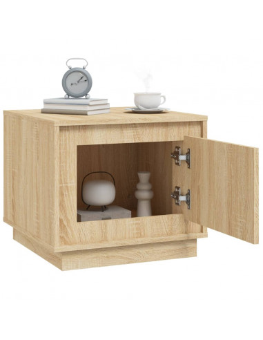 Tavolino da Salotto Rovere Sonoma 51x50x44 cm Legno Multistrato