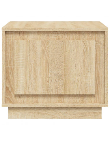 Tavolino da Salotto Rovere Sonoma 51x50x44 cm Legno Multistrato