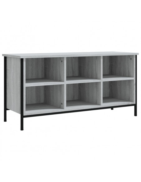 Scarpiera Grigio Sonoma 100x35x50 cm in Legno Multistrato