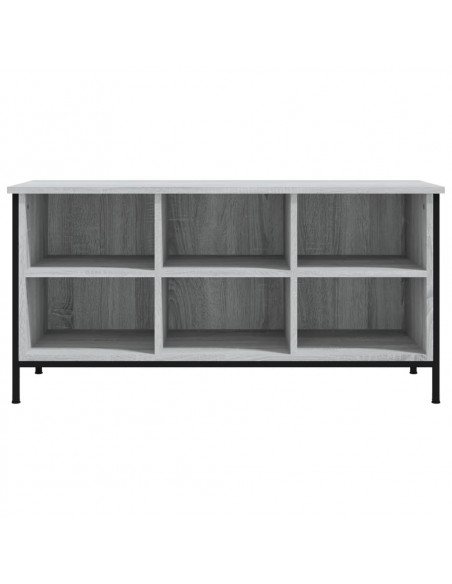 Scarpiera Grigio Sonoma 100x35x50 cm in Legno Multistrato