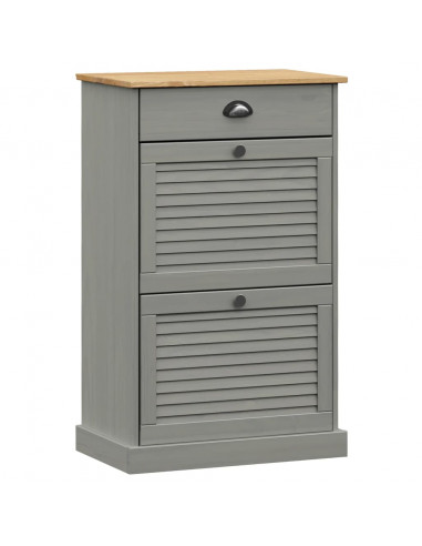 Scarpiera VIGO 60x35x96 cm in Legno Massello di Pino