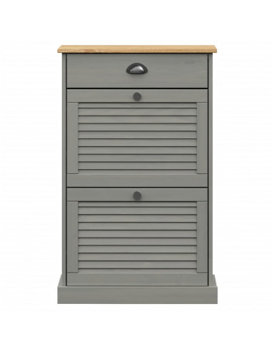 Scarpiera VIGO 60x35x96 cm in Legno Massello di Pino