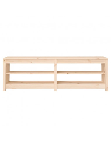 Scarpiera 160x36,5x50 cm in Legno Massello di Pino