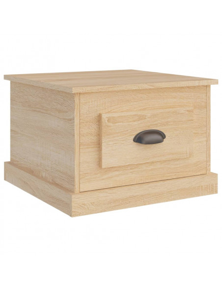 Tavolino da Salotto Rovere Sonoma 50x50x35 cm Legno Multistrato