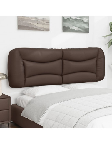 Cuscino Testiera Marrone 160 cm in Similpelle