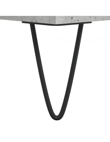 Panca Porta Scarpe Grigio Cemento 102x35x55cm Legno Multistrato