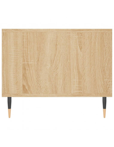 Tavolino da Salotto Rovere Sonoma 102x50x40cm Legno Multistrato