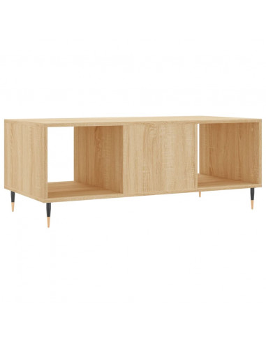 Tavolino da Salotto Rovere Sonoma 102x50x40cm Legno Multistrato
