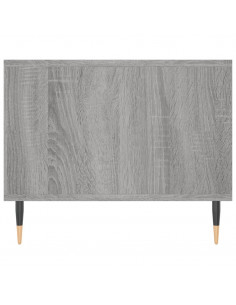 Tavolino da Salotto Grigio Sonoma 102x50x40cm Legno Multistrato 2