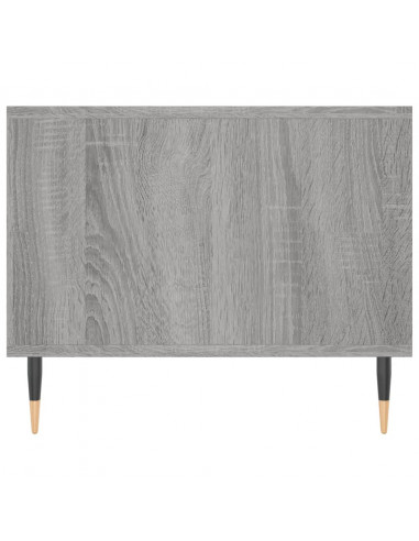 Tavolino da Salotto Grigio Sonoma 102x50x40cm Legno Multistrato