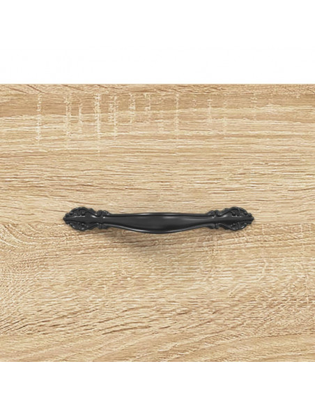 Panca Porta Scarpe Rovere Sonoma 102x35x55 cm Legno Multistrato