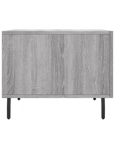 Tavolino da Salotto Grigio Sonoma 50x50x40 cm Legno Multistrato