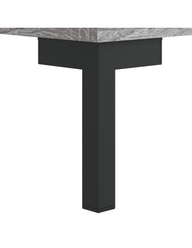 Tavolino da Salotto Grigio Sonoma 50x50x40 cm Legno Multistrato