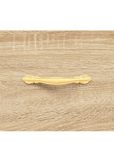 Tavolino da Salotto Rovere Sonoma 50x50x40 cm Legno Multistrato