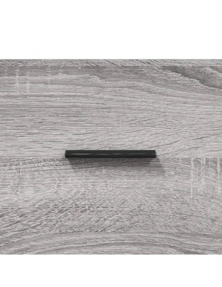 Panca Porta Scarpe Grigio Sonoma 102x35x55 cm Legno Multistrato
