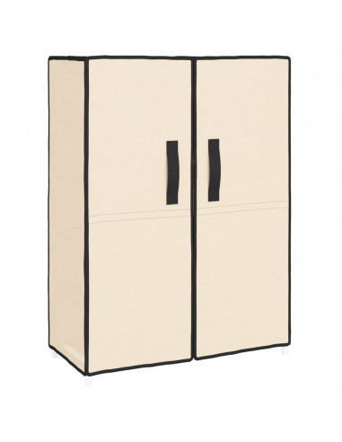 Scarpiera Crema 60x28x90 cm Tessuto