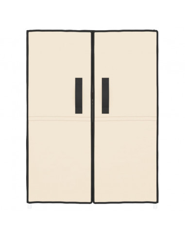 Scarpiera Crema 60x28x90 cm Tessuto