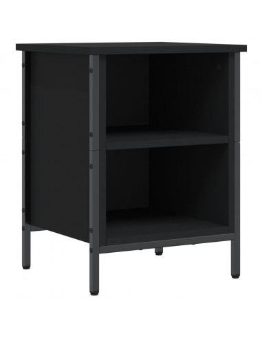 Scarpiera Nera 38x35x50 cm in Legno Multistrato