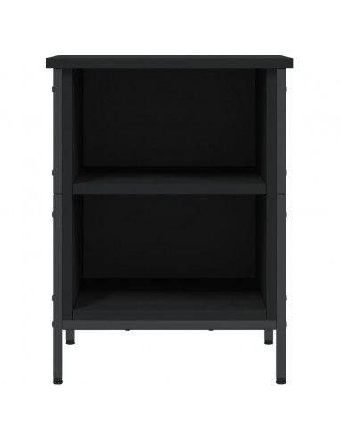 Scarpiera Nera 38x35x50 cm in Legno Multistrato