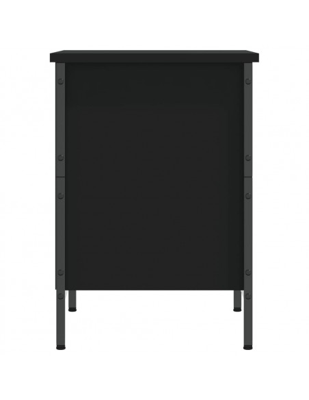 Scarpiera Nera 38x35x50 cm in Legno Multistrato