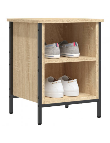 Scarpiera Rovere Sonoma 38x35x50 cm in Legno Multistrato