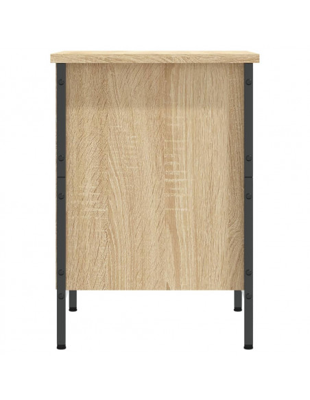 Scarpiera Rovere Sonoma 38x35x50 cm in Legno Multistrato