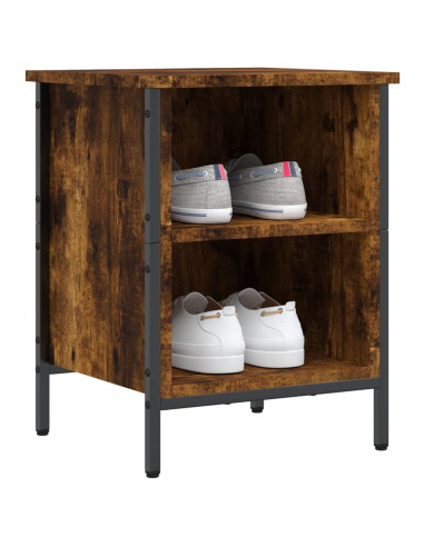 Scarpiera Rovere Fumo 38x35x50 cm in Legno Multistrato