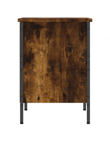 Scarpiera Rovere Fumo 38x35x50 cm in Legno Multistrato
