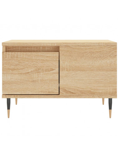 Tavolino Salotto Rovere Sonoma 55x55x36,5 cm Legno Multistrato