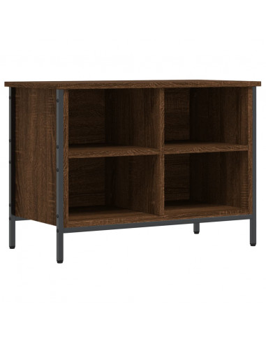 Scarpiera Rovere Marrone 69x35x50 cm in Legno Multistrato