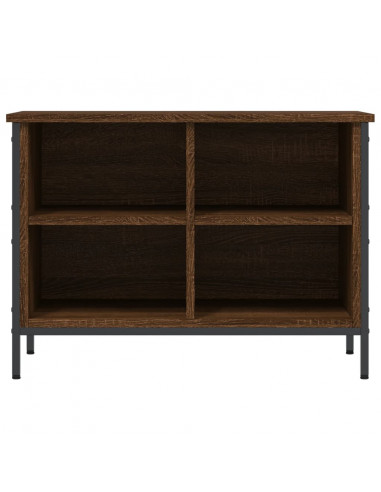 Scarpiera Rovere Marrone 69x35x50 cm in Legno Multistrato