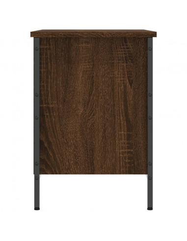 Scarpiera Rovere Marrone 69x35x50 cm in Legno Multistrato