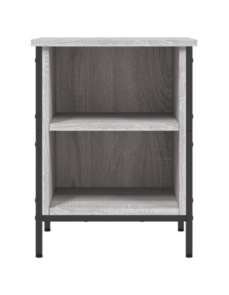 Scarpiera Grigio Sonoma 38x35x50 cm in Legno Multistrato