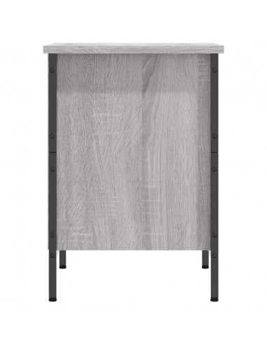 Scarpiera Grigio Sonoma 38x35x50 cm in Legno Multistrato