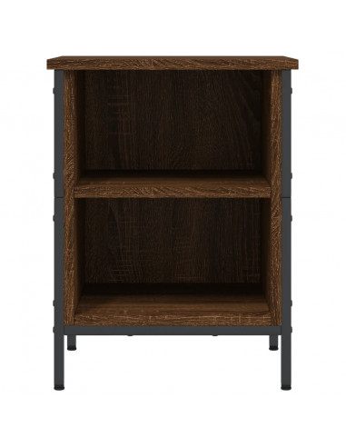 Scarpiera Rovere Marrone 38x35x50 cm in Legno Multistrato