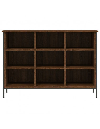 Scarpiera Rovere Marrone 100x35x70 cm in Legno Multistrato