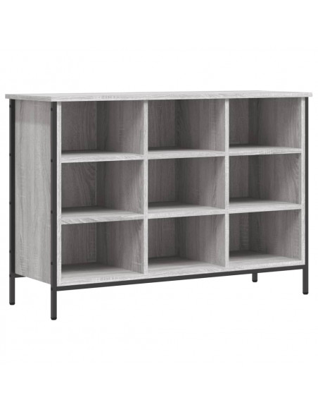 Scarpiera Grigio Sonoma 100x35x70 cm in Legno Multistrato