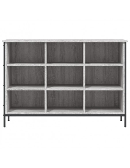 Scarpiera Grigio Sonoma 100x35x70 cm in Legno Multistrato