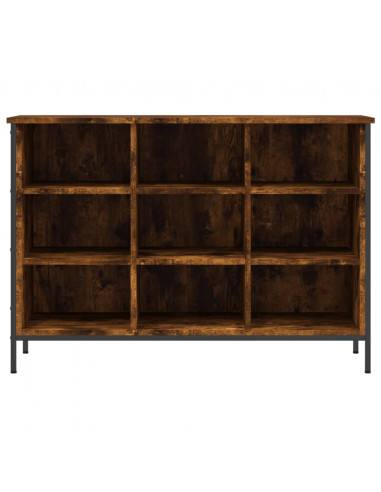 Scarpiera Rovere Fumo 100x35x70 cm in Legno Multistrato