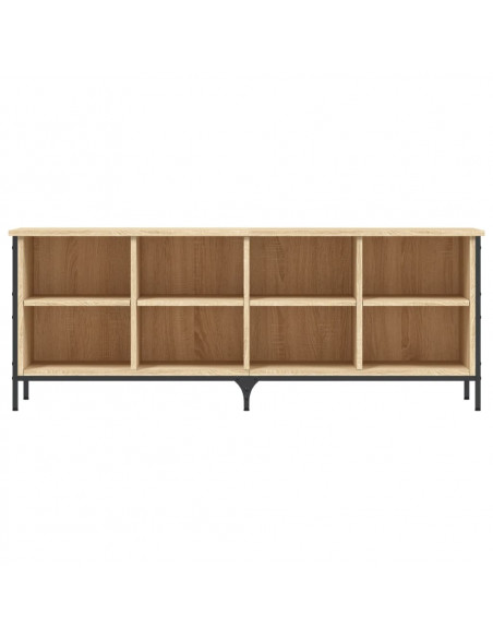 Scarpiera Rovere Sonoma 131x35x50 cm in Legno Multistrato