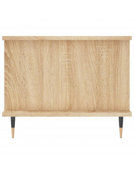 Tavolino da Salotto Rovere Sonoma 90x50x40 cm Legno Multistrato