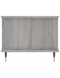 Tavolino da Salotto Grigio Sonoma 90x50x40 cm Legno Multistrato 2