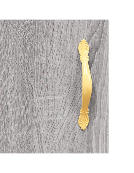 Tavolino da Salotto Grigio Sonoma 90x50x40 cm Legno Multistrato
