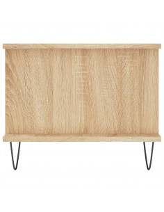 Tavolino da Salotto Rovere Sonoma 90x50x40 cm Legno Multistrato 2