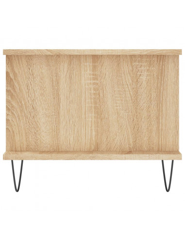 Tavolino da Salotto Rovere Sonoma 90x50x40 cm Legno Multistrato