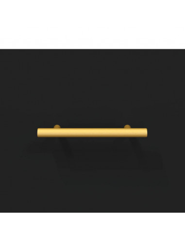 Tavolino da Salotto Nero 50x50x40 cm in Legno Multistrato