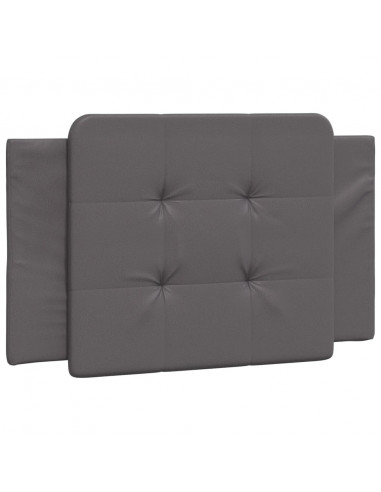 Giroletto con Testiera Crema 80x200 cm in Similpelle